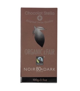 Choc. Reep Dark 80% Cacao van Chocolat Stella, 11x 100 g